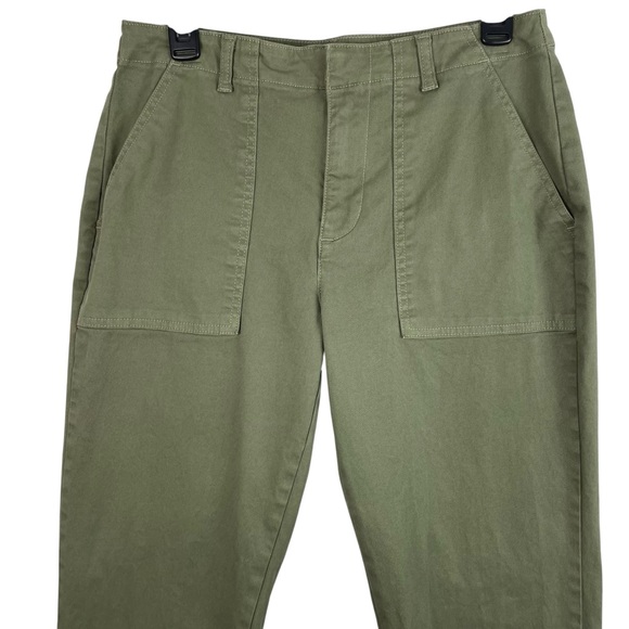 Outerknown | Green Westbound Utility Ankle Pants - Picture 2 of 8